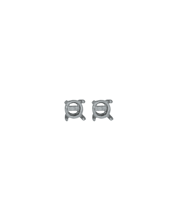 18CT W/G TRAD EAR MOUNT 30pt